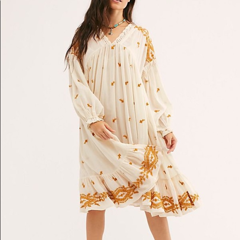 Free People Lavender Fields Dress - Picture 1 of 7